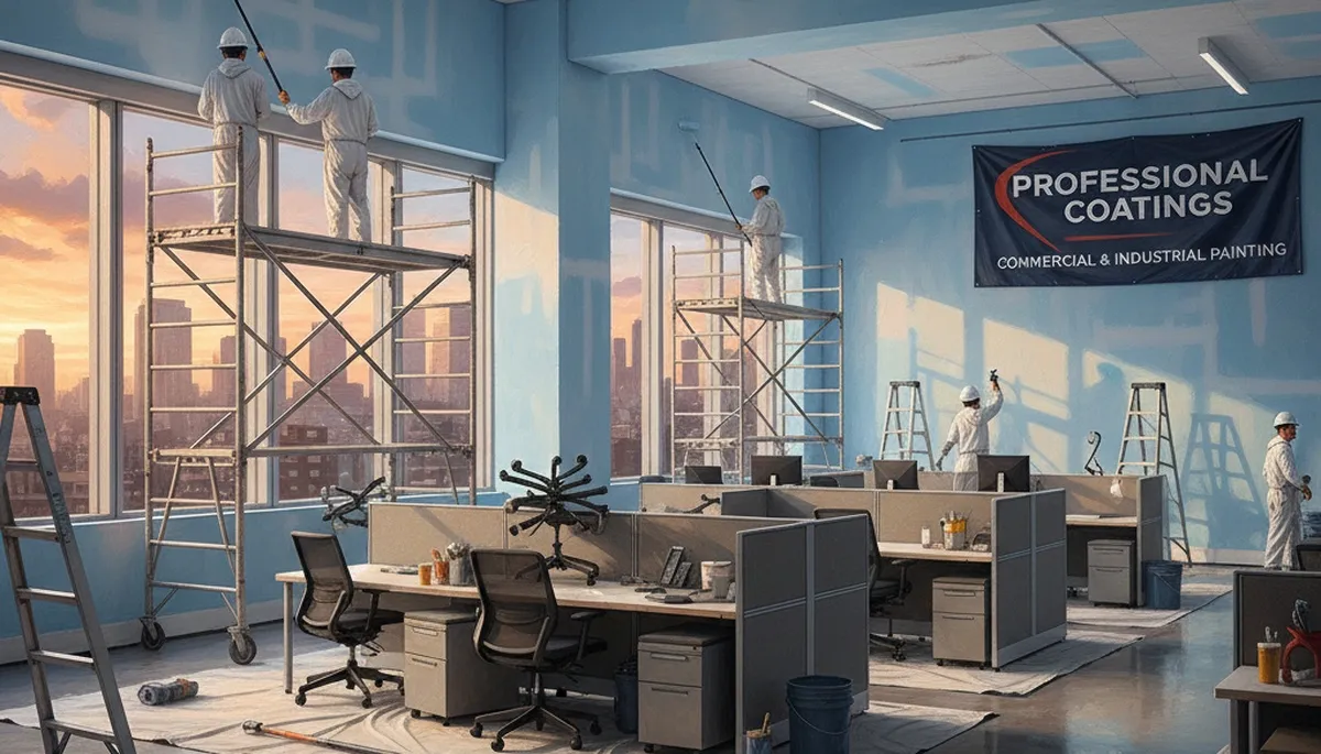 Commercial painting services in Chicago, IL for business properties and building protection