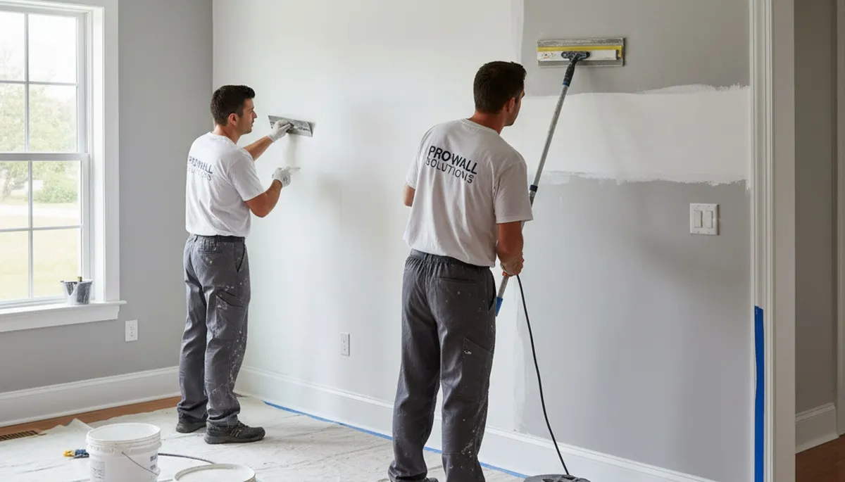 Chicago drywall repair for cracks, holes, and water damage by Chicago Paint Pros