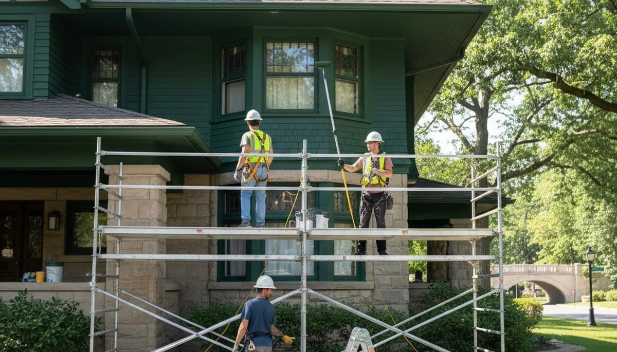 Chicago, IL painting company serving homes and businesses with professional interior and exterior painting services