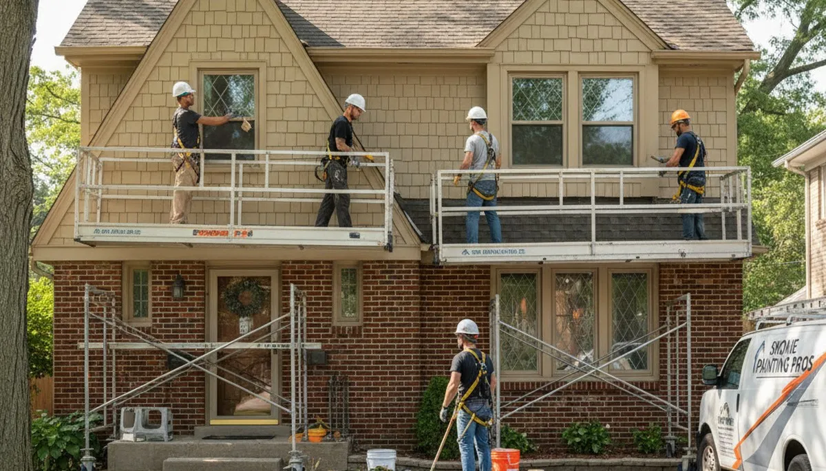 Chicago, IL painting contractor providing professional interior and exterior painting services
